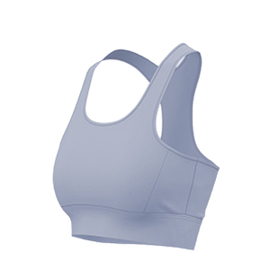工字蝶形美背心式运动内衣女定型防震纯色跑步瑜伽健身聚拢全罩杯