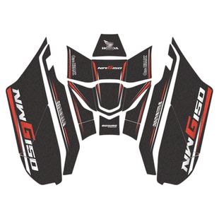 适用于25款五羊本田NWG150橡胶油箱贴改装防滑摩托车贴膜改装配件