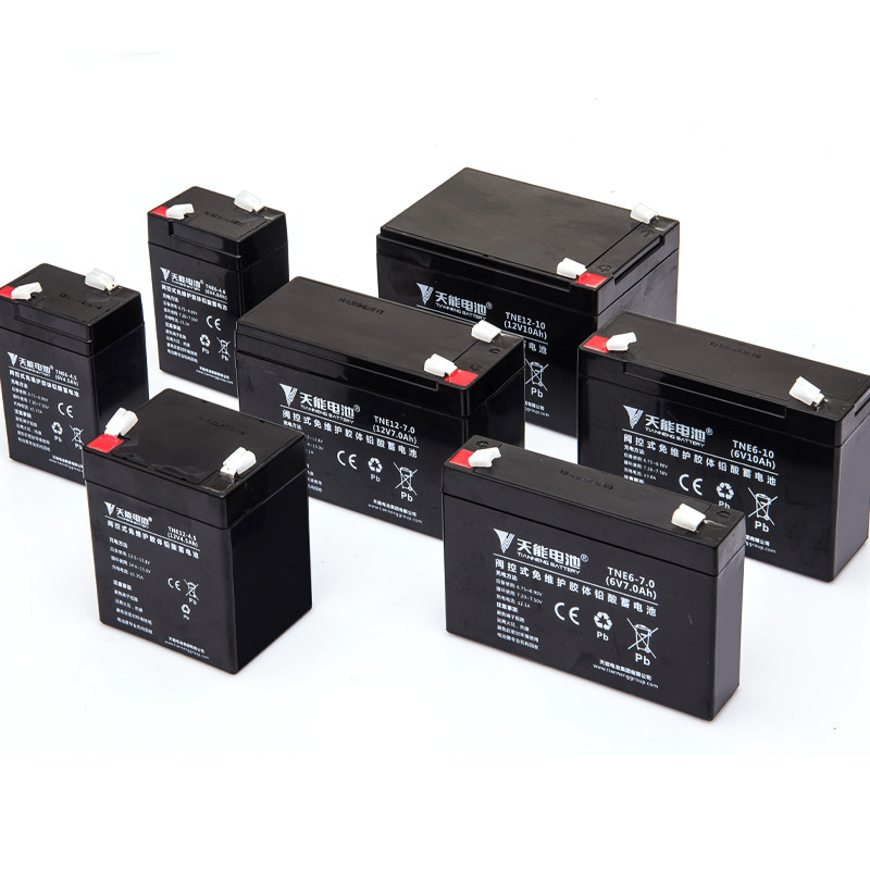 天能童车电池6伏12V4.5A7A10安儿童三轮摩托电动玩具汽车音响电瓶