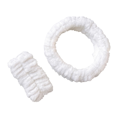 洗脸手腕带护腕防溅水到袖口洗漱挡水防湿袖吸水手巾运动擦汗手环