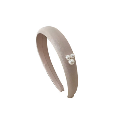 这个粉好绝~珍珠优雅发箍女外出洗脸简约发卡韩国头箍发饰头饰