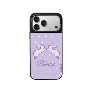 MASFEIL× 紫雾星兔适用iPhone17Promax手机壳新款ip15磁吸带支架苹果16Pro套Jo5镜面高级感可爱13pm全包14