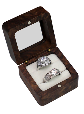 结婚仿真超大钻戒活口可调节戒指