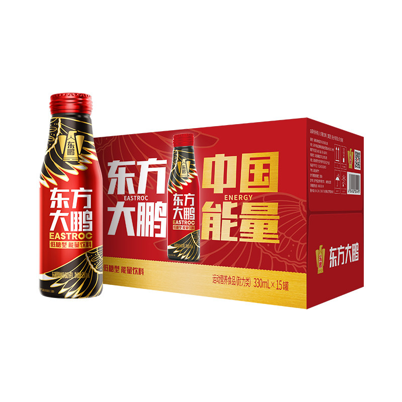 东鹏特饮东方大鹏低糖型能量饮料400ml*4罐运动营养食品提神饮品
