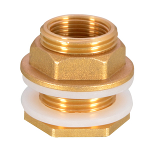 4分6分1寸1.2/1.5黄铜内外丝水箱接头口水塔水池鱼缸水桶螺纹配件