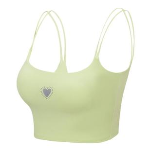 爱心美背文胸女减震防走光聚拢运动内衣高度跑步瑜伽背心健身速干