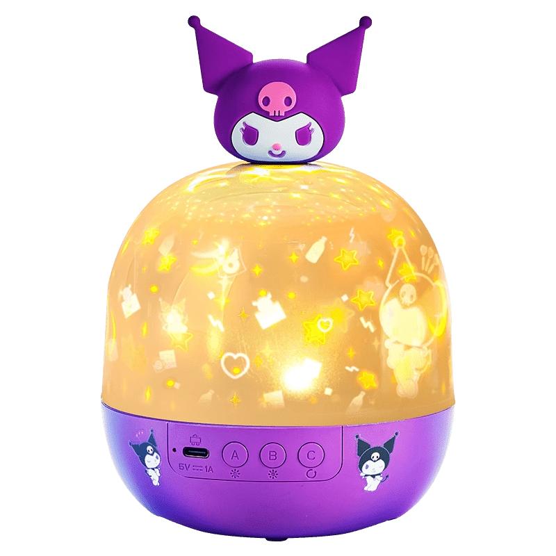 庫洛米星空燈投影小夜燈臥室滿天星睡眠女孩兒童生日禮物女童玩具