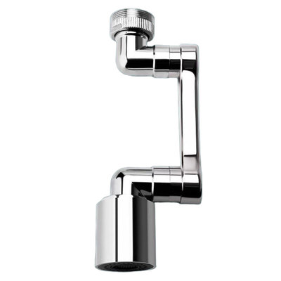 万向旋转机械臂水龙头防溅增压