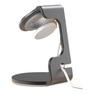 苹果手表新款金属充电器支架AppleWatch9/8/SE代底座iwatchS10配件收纳架iwatch41/45mm创意通用便携收纳座充