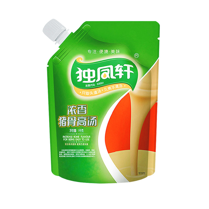 独凤轩浓香猪骨高汤鸡骨牛骨白汤大骨浓汤火锅麻辣烫关东煮汤鲜宝