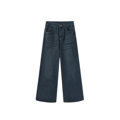 巨显瘦的直筒牛仔裤，谁穿谁好看