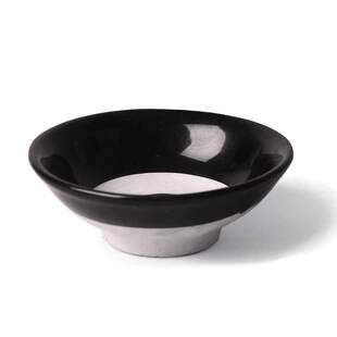 复古土碗黑色小酒碗仿古酒碗农家粗陶扣肉蒸碗水浒传道具碗土陶碗