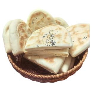 蒲城烧饼月牙烧饼西安水盆羊肉泡馍饼手工酵母饼陕西特产百吉饼