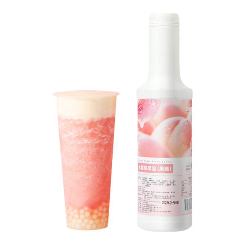 水蜜桃果酱奶茶店专用桃子浓缩汁