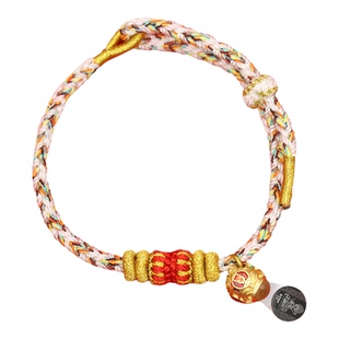 普陀山2026太岁红绳马鼠牛兔本命年手链大势至文殊菩萨本命佛手绳