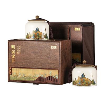 狮井绿茶明前特级龙井茶叶礼盒装