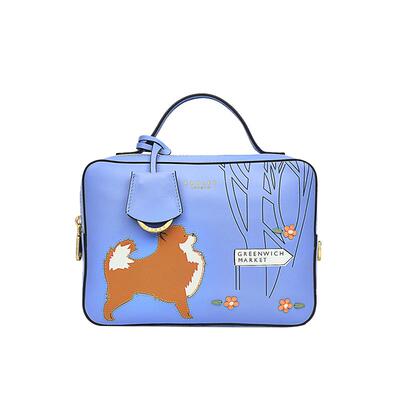 Radley牛皮中号单肩包斜挎包