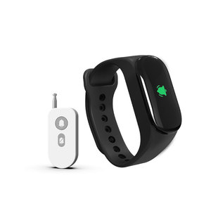 技师震动应急手环手表茶楼餐厅呼叫器酒店防水服务提醒一键远程无线紧急按钮会所按摩SPA遥控包厢包房服务铃