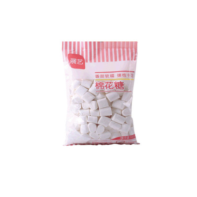 展艺优质500g烘焙奶枣新疆棉花糖