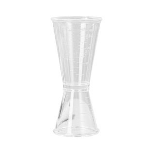 树脂盎司杯双头量杯20cc量酒杯带oz刻度毫升计量器奶茶店专用器具