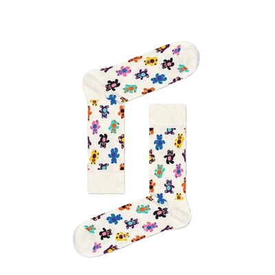 春夏款薄款条纹波点潮袜