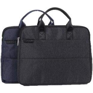 手提文件袋拉链A4公文包多层大容量13英寸手提包帆布男式女士会议资料袋档案袋文件包牛津布定制印刷logo