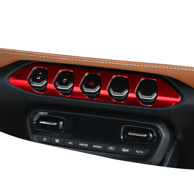 适用于17-19宝骏510内饰改装中控按钮亮框功能键亮片钢琴键装饰条