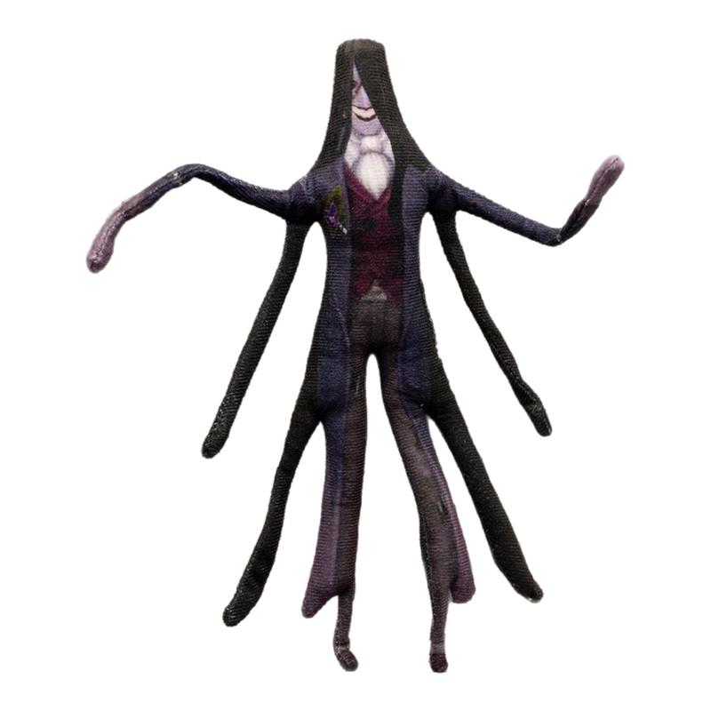 第五人格抽象丑无白边老鼠干小提琴家公仔手脚铁丝可活动毛绒玩偶