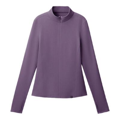 蕉下半拉链打底衫女士秋冬摇粒绒