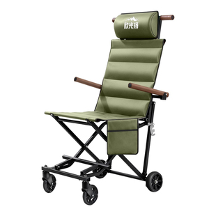 大童代步手推车6-12岁户外手推车轻便一键折叠外出旅游便携月亮椅