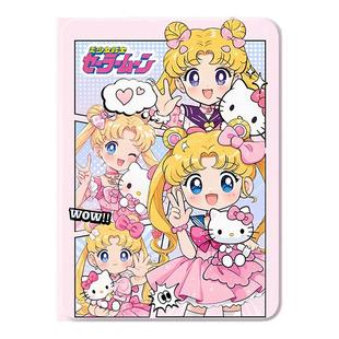 适用苹果ipadair6平板保护套ipad11十10代air7保护壳ipadpro美少女战士mini7凯蒂猫9可爱10.2英寸air5硅胶4女