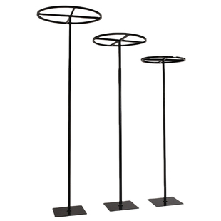 婚庆线帘圆环吊环架子道具圆形铁艺花环路引舞台流苏珠帘装饰支架