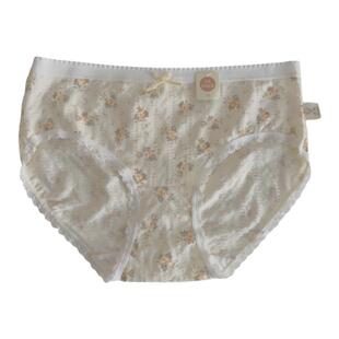 5条A类婴儿棉内裤女纯棉法式碎花女生中腰全棉裆少女5A抗菌女士