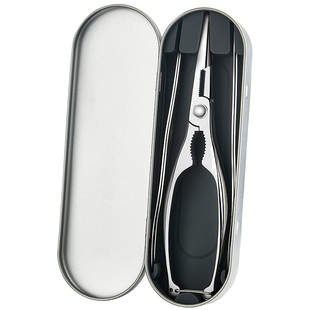 蟹八件304不锈钢吃螃蟹专用工具家用高端礼盒套剥大闸蟹吃蟹工具