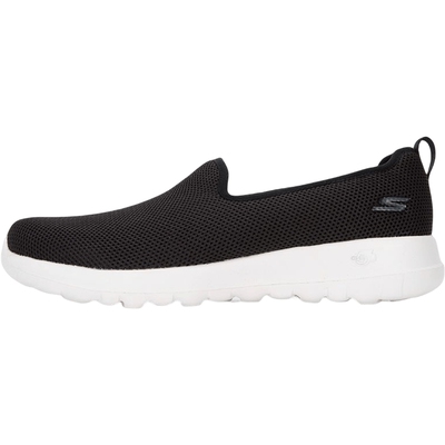 斯凯奇女鞋老人鞋夏季新款网面透气休闲鞋gowalk一脚蹬穿脱运动鞋