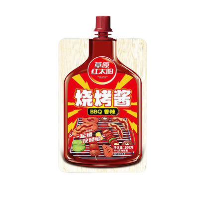草原红太阳烧烤酱家庭装