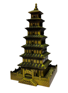 金属摆件中式书房西安纪念品