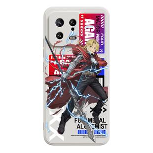 钢之炼金术士适用红米k60手机壳小米13新款K50至尊版12青春mix4动漫civi艾德note11tpro硅胶11创意40男10女12