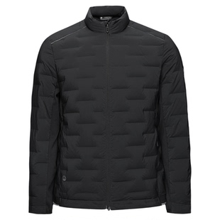 HLA/海澜之家简洁立领羽绒服秋季保暖干练商务鸭绒服外套男