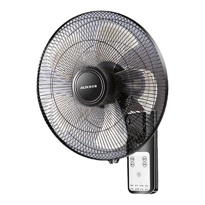 奥克斯新款壁扇挂壁式电风扇大风力轻音遥控家用厨房商用摇头风扇