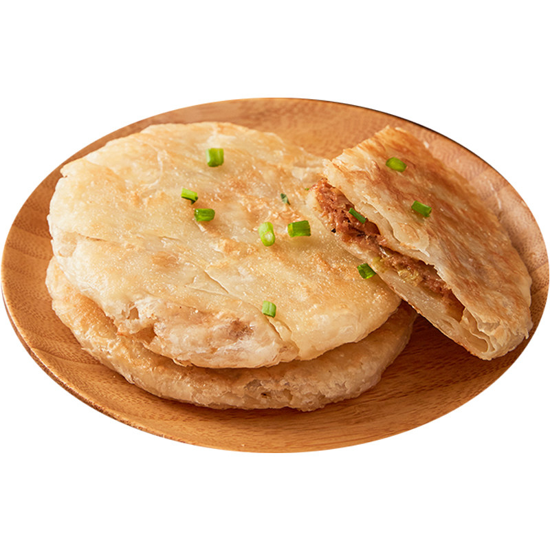 三全牛肉馅饼早餐半成品酥皮煎饼