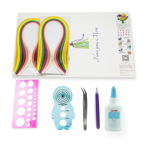 纸艺时代A3衍纸套装手工材料包学生工具折纸大号8K衍纸画线稿图