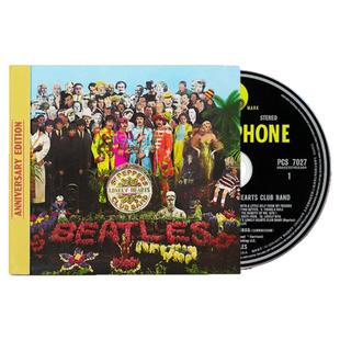 The Beatles披头士乐队专辑 佩珀军士的孤独之心俱乐部乐队CD唱片