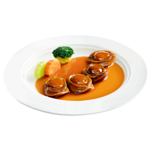 德叔鲍鱼即食溏心鲍鱼20头吉品干鲍含鲍鱼汁*4只装宴请招待家用