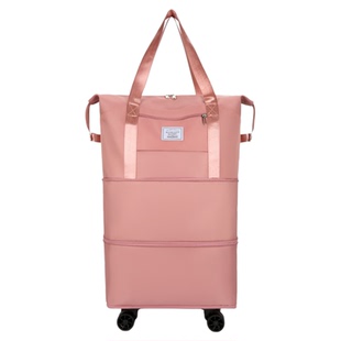 住校开学装棉被子防水收纳袋学生可折叠带轮子专用住宿衣服行李包