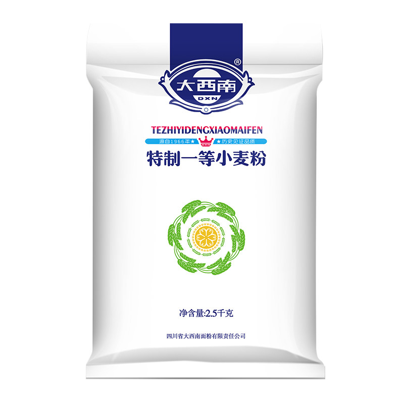 大西南特制一等小麦粉2.5kg