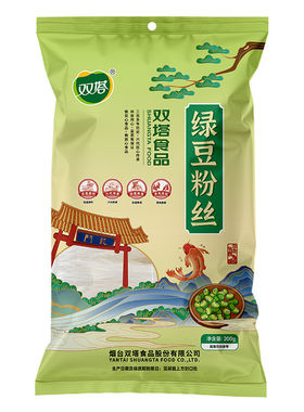 双塔龙口绿豆粉丝凉拌速食低GI