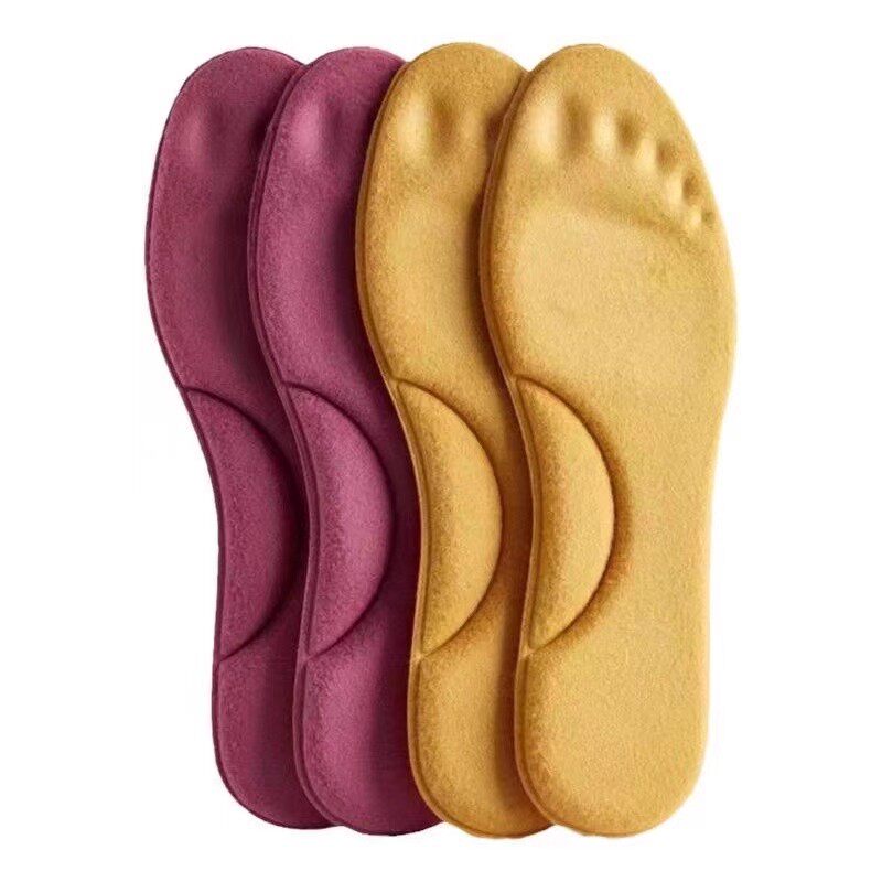 6双冬季恒温发热鞋垫加厚保暖舒适运动吸汗透气久站不累运动跑步