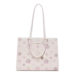 【柔雾漫调系列】Daphne达芙妮新款单肩托特包可爱时尚斜挎法棍包