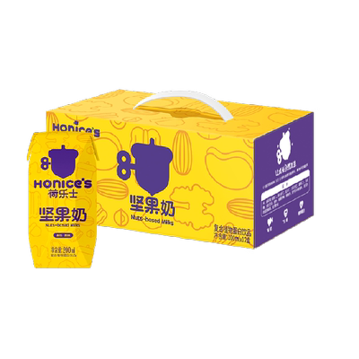 荷乐士每日坚果奶200ml*12